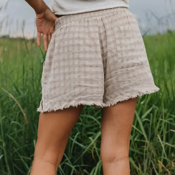Ottway the Label checkered shorts